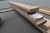 4 Stück Brettschichtholzbalken mit Farnen und Rillen, 8x30,5 cm, Länge 398, 405, 420, 430 cm