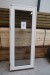 Terrassentür, Holz, links, weiß / weiß, B80xH200,5 cm, Rahmenbreite 115, cm