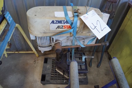 Alzmetal board column drill with machine screws
