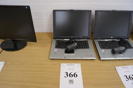 Acer laptop, TravelMate 2450.