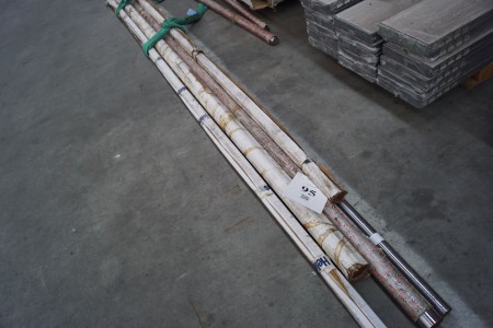 Lot of shaft steel, used to manufacture hydraulic pistons. from Helens