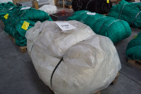 Fishing net fl. Nylon White, Quantity 1 pcs. 1492 m2, 2 mm, 100 mm / h, 134 kg.