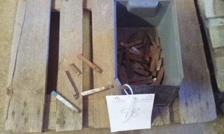 Lathe tools. 50 pieces. including carbide tip, surface rusty