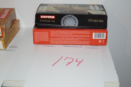 Lot with 375 H-H Magnum 9 pcs African PH and 10 pcs 19.40 Kegelspitz.