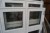 Fenster aus Holz / Aluminium. 148 * 138cm.