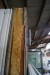 Außenholztür mit Fensterteil. 161,5 * 210 cm.