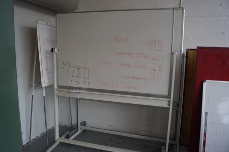 3 stk tavler heraf 2 i whiteboard. 1 til kalk.
