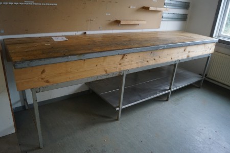 File bench 300x80 cm