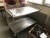 Stainless trolley. 120x60x95 cm