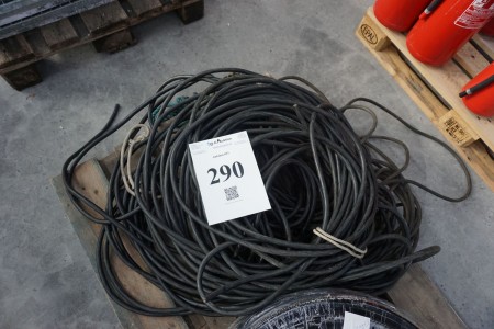 Rubber cable for power
