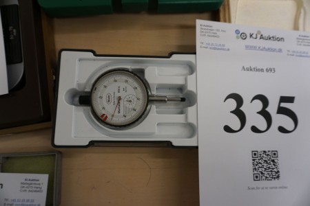Depth gauge, Brand: Mahr, Range: 10mm, 0.01mm.