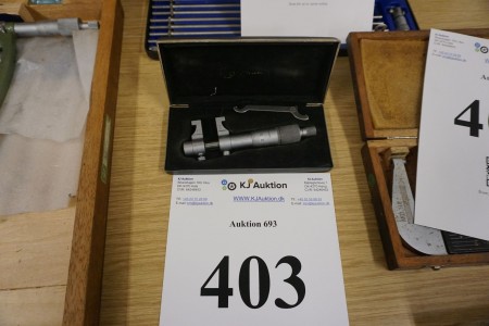 Hollow gauge, brand: Mitutoyo, 25-50mm, 0.01mm.