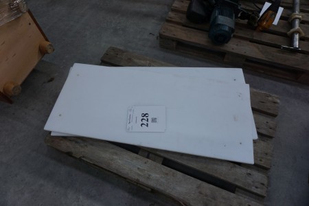 2 cutting boards, 116x50cm.