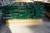 Pallereol med 3 gavle, 450cmx110cm + 20 grønne vanger max 3x1000kg, længde:275 cm + 6 stk spånplader, b:100cm, l:273cm.