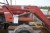 Massey Ferguson 65 with veto front loader, starter and driver, 8951 hours.