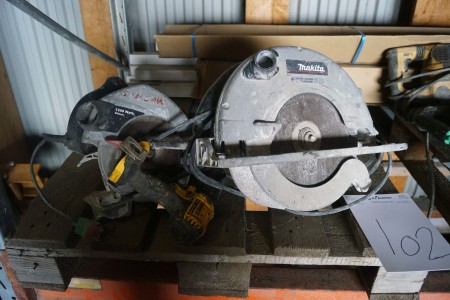 Makita circular saw + screwdriver