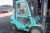 Maximum M25 Diesel Truck with side changes. Max 2500 kg. Free lift. Tower height 207 cm max. Lift height 3300 mm