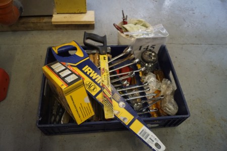 Box of tools.