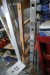 Lot unfolding ladders, wooden ladders, Alu ladders.
