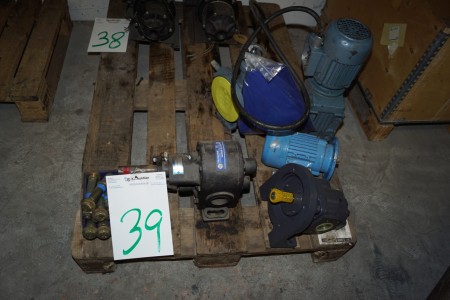 Various pump motors, etc.