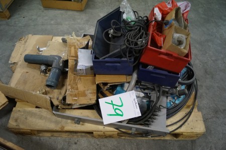 Lot of spare parts.