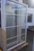 2 stk vinduespartier plast med indvendige sprosser 1564x2160 mm + vindue med indvendige sprosser 121x190 cm