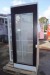 Black interior glass double door wood brand JeldWen 4 mm Tempered glass 833x2050 mm