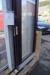 Black interior glass double door wood brand JeldWen 4 mm Tempered glass 833x2050 mm