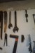 Contents of various hand tools etc. + miscellaneous on table.