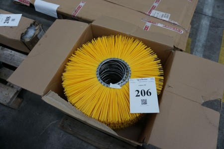 25 pcs brush for broom, unused, inside Ø: 17.5cm, outside Ø: 60cm.