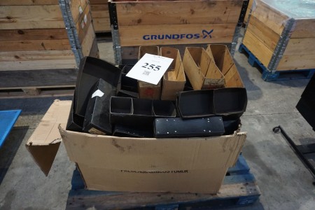 Lot of storage boxes.
