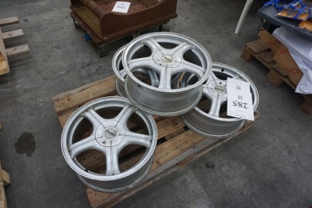 4 pcs. alloy wheels 17 ''.