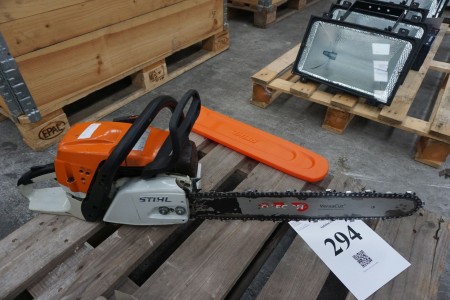 Stihl chainsaw 362, tested and ok, new chain and sword guard.