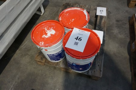 3 buckets with sc902 fast track on-site. (metal paint)