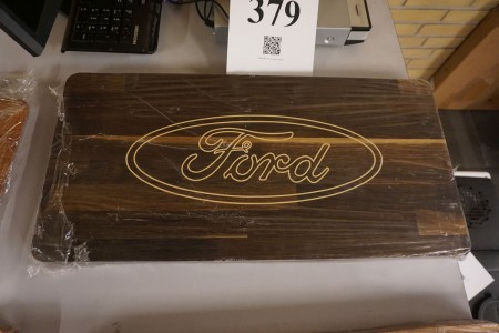 Cutting board with milled logo (FORD) Dimensions 60x30cm