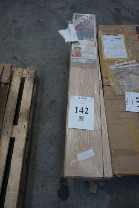 Laminate flooring 4 pcs. 2.47 cm 2 per pk.