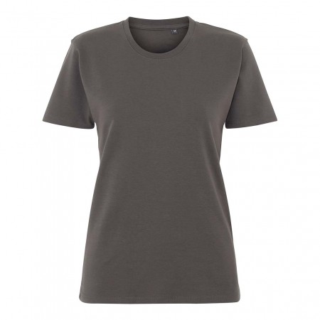 20 Stück Damen T-Shirt, STAHL GRAU, 10 M - 10 L