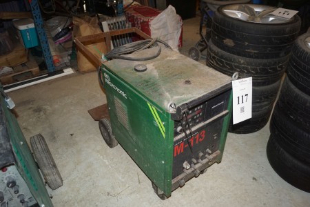 Migatronic BDH 550 Co2 Welder without cables. Starts and works.
