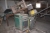 Belt sander + 2 welding machines: 1 Migatronic 520 + Migatronic CTU 3000 box + 1 Esab LAG 400 + 410-MEC30 wire feed unit