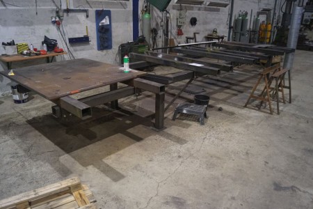 Fixing table 750x200 cm