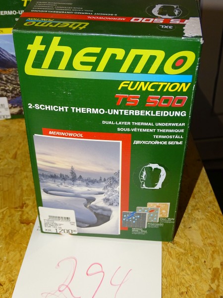 Thermo Function Unterwäsche Größe XXXL