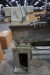 Lathe, Brand: Mazak-Ace, Sled l: 117.5cm, Pinole Height 20cm, Piercing 50mm, 320 V, with Standing Platform. In good condition with manual.