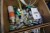Lot belt, as well as large lot of hair products