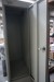 2 metal wardrobes, b: 60, d: 50, h: 180cm, note 2 without nails.