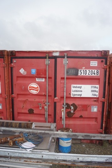 Materialbehälter, Belastung 3000kg, Außenabmessungen: 1420mmx2240mmx2160mm