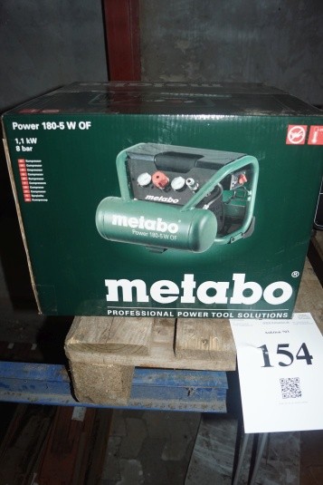 Metabo Power 180-5W OF Ubrugt kompressor.