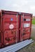 Materialbehälter, Ladung 3000kg, Außenabmessungen: 1420mmx2240mmx2160mm