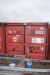 Material container, load 3000kg, outside dimensions: 1420mmx2240mmx2160mm