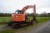 Hitachi Excavator ZX135us without grab with 2 blades. Hours 10632