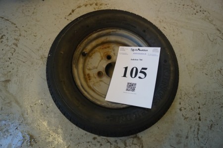 Kings tire 145-10 with rim